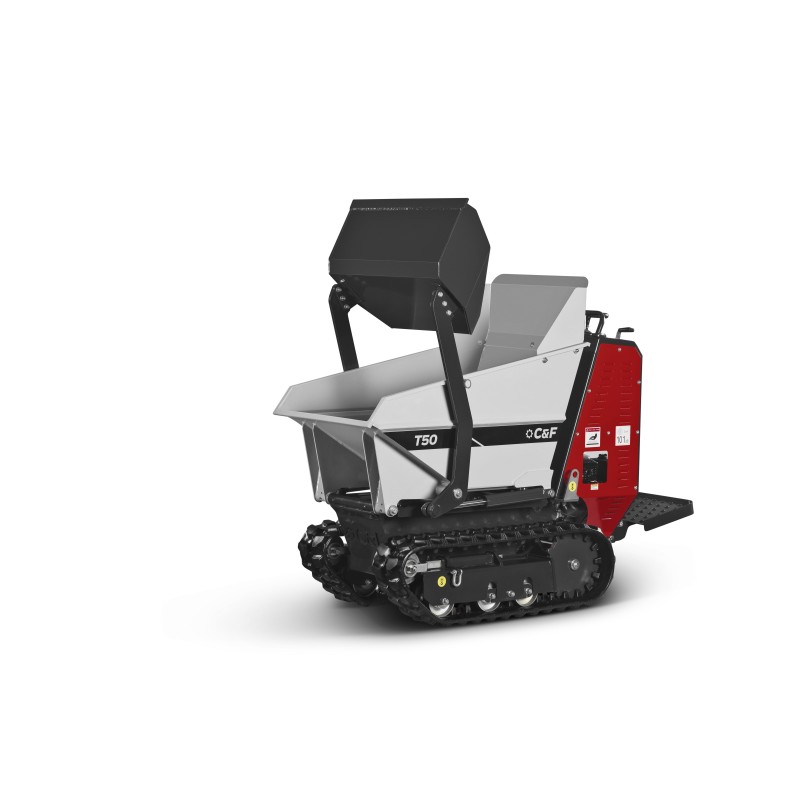 Mini dumper chenilles CU 500Kg AUTO CHARGEUR