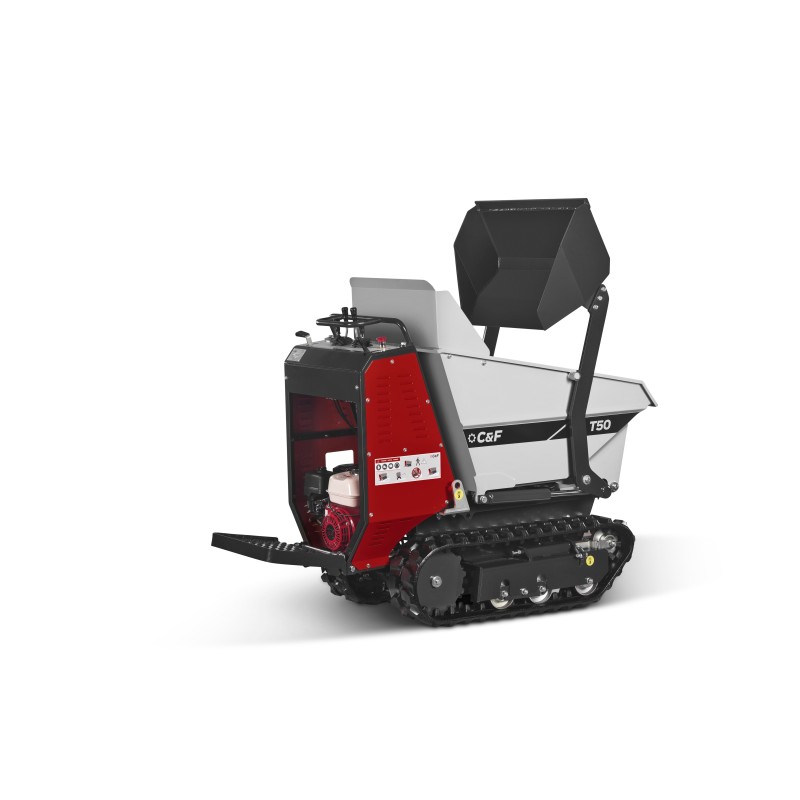 Mini dumper chenilles CU 500Kg AUTO CHARGEUR
