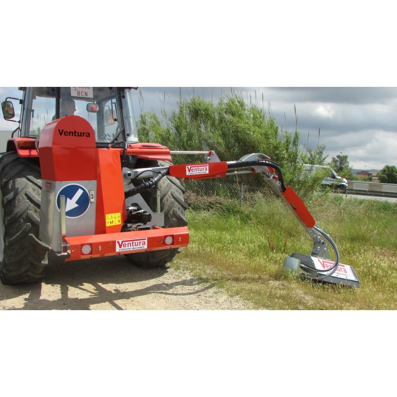 Débrousailleuse latérale hydraulique pour tracteur DLVL YURUA VENTURA