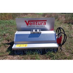 Broyeur et fraiseuse niveleuse hydraulique pour chargeur compact VENTURA SWAN
