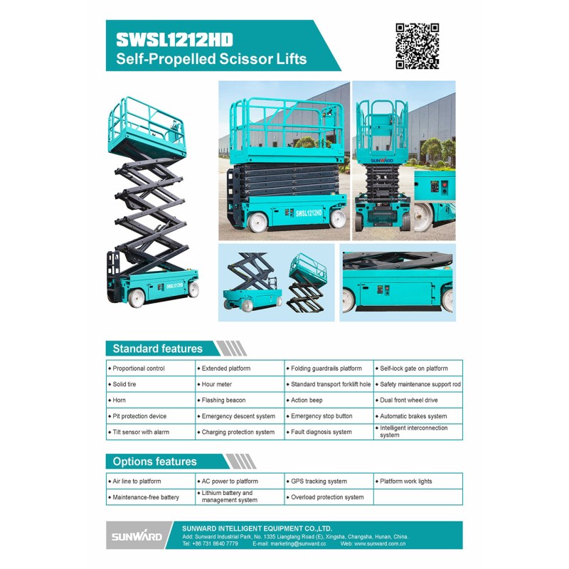 NACELLE ELECTRIQUE 12M CISEAUX SWSL1212DC                                                              France compact