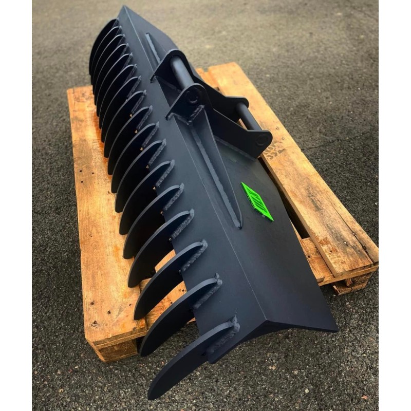 Godet rateau ULK pour mini pelles de 3T à 10T
