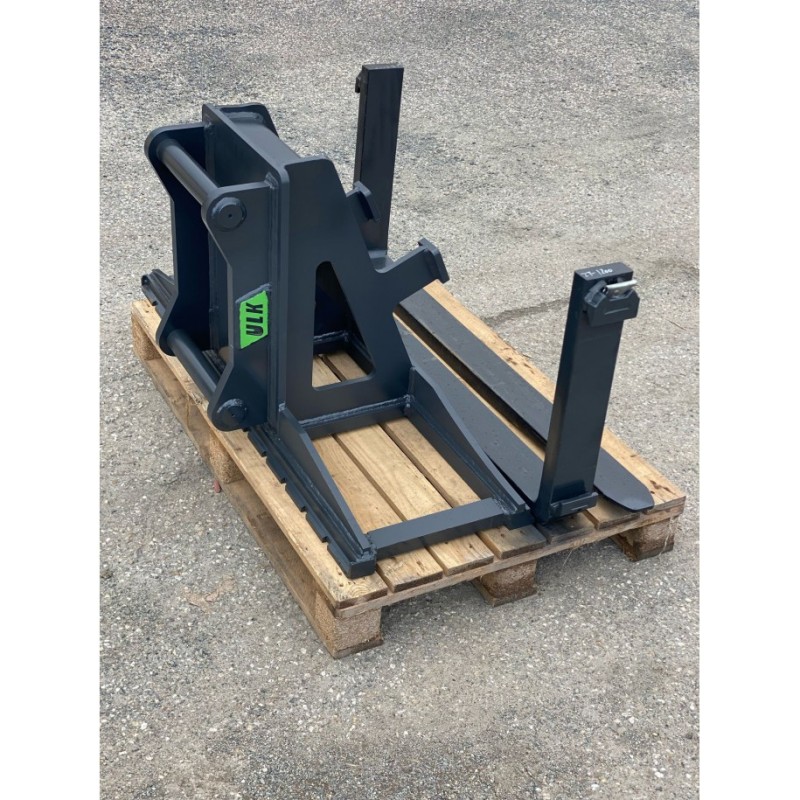 Tablier porte fourches ULK pour pelles de 3 à 20 T