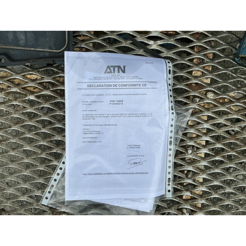 Nacelle ATN 1000R d'occasion - 2009 | France Compact