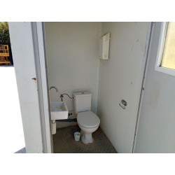 Bungalow sanitaire 1 WC - Containex | France Compact