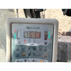 Pelle sur pneus Mecalac 12MXT de 2005 révisée chez France Compact