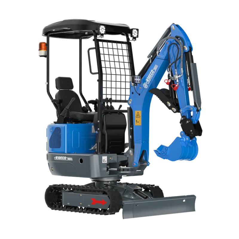 Utilisation de la ligne auxiliaire double effet de la Rippa R10 avec une tarière hydraulique