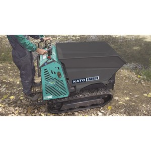 Mini Dumper CARRY 107HT (kit ciseaux) avec benne et voie variable