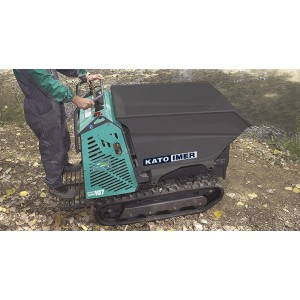 Mini Dumper CARRY 107E  avec benne et voie variable