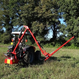 Taille haie à bras hydraulique pour tracteur de 20 Cv à 60 Cv