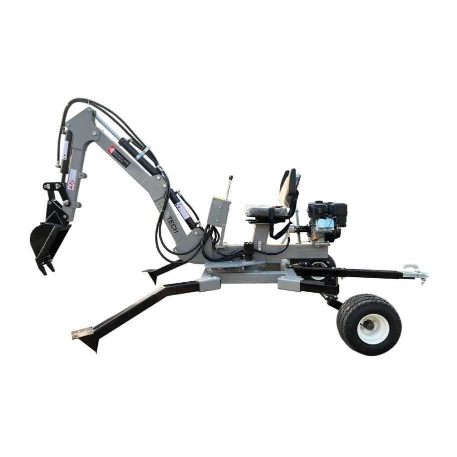 Pelle tractable et compacte  sur tourelle 360 °