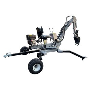 Pelle tractable et compacte  sur tourelle 360 °