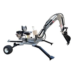 Pelle tractable et compacte  sur tourelle 360 °