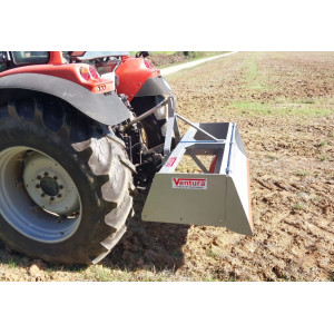 Pelle fixe légère centrée , niveleur de sol PVLT LUNE VENTURA