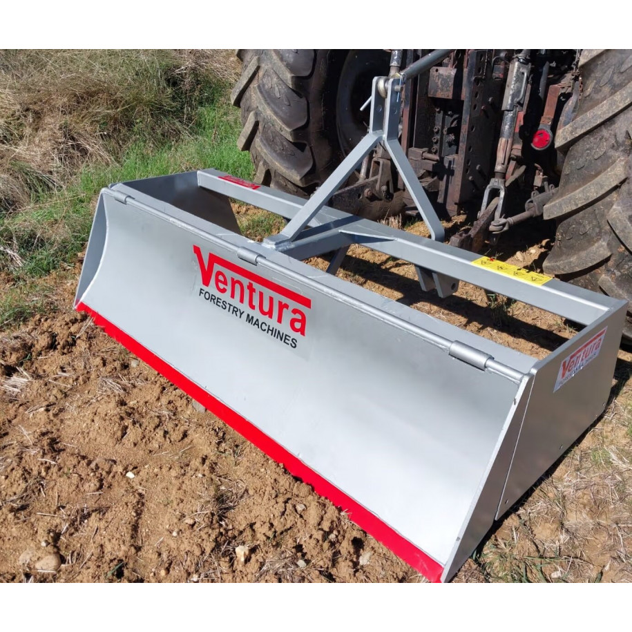 Pelle fixe légère centrée , niveleur de sol PVLT LUNE VENTURA